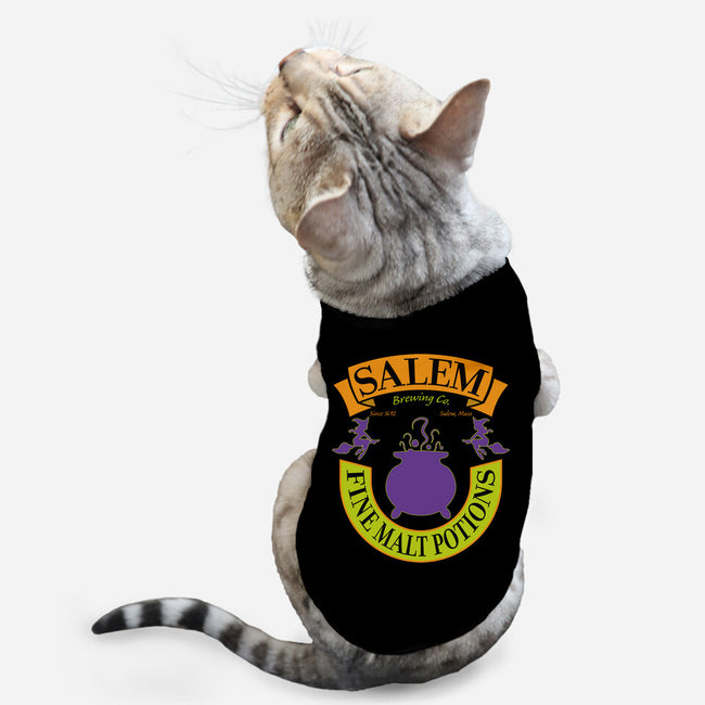 Fine Malt Potions-cat basic pet tank-ShirtMcGirt