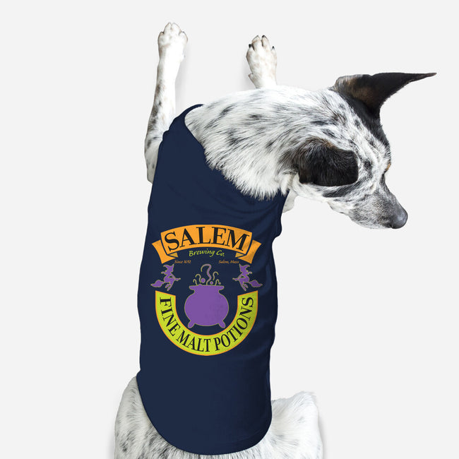 Fine Malt Potions-dog basic pet tank-ShirtMcGirt