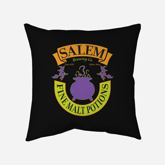 Fine Malt Potions-none removable cover w insert throw pillow-ShirtMcGirt