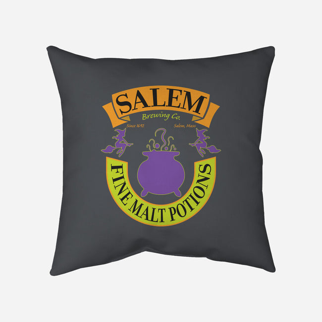 Fine Malt Potions-none removable cover w insert throw pillow-ShirtMcGirt