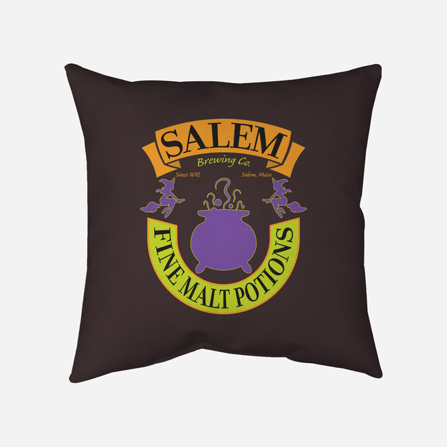 Fine Malt Potions-none removable cover w insert throw pillow-ShirtMcGirt