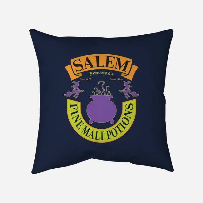 Fine Malt Potions-none removable cover w insert throw pillow-ShirtMcGirt