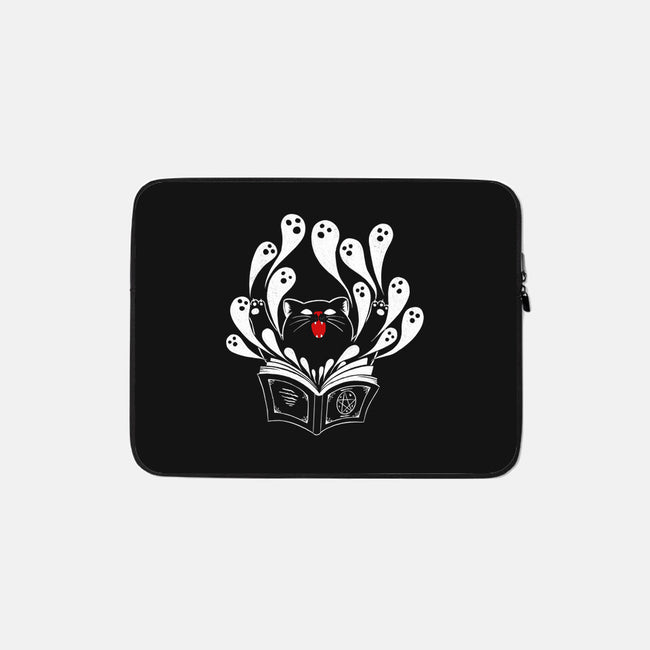 Magic Black Cat-none zippered laptop sleeve-marsdkart