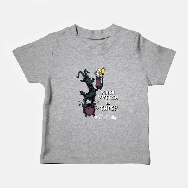 Which VVitch Is This?-baby basic tee-Nemons