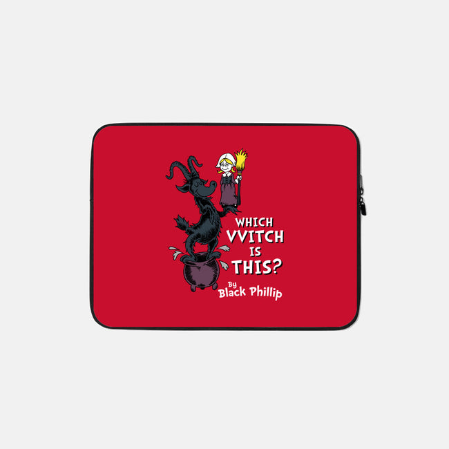 Which VVitch Is This?-none zippered laptop sleeve-Nemons
