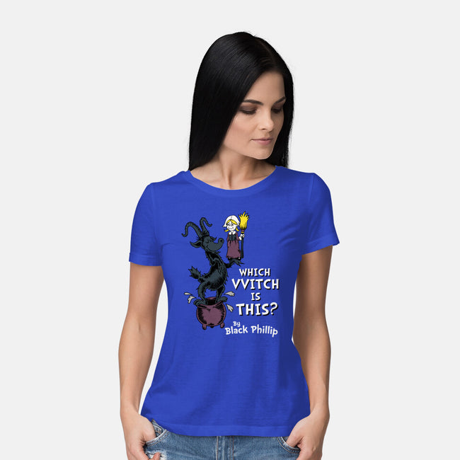 Which VVitch Is This?-womens basic tee-Nemons