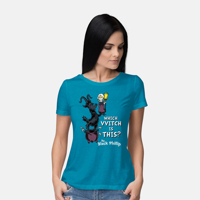 Which VVitch Is This?-womens basic tee-Nemons