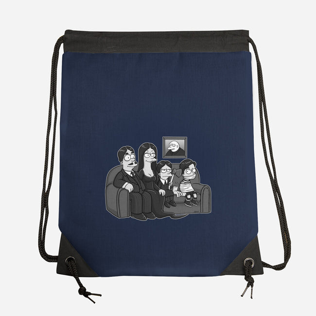Gothic Family-none drawstring bag-Andriu