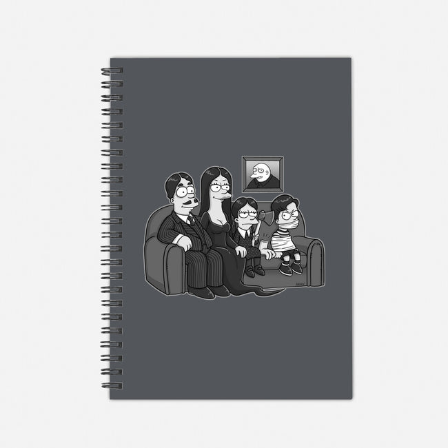Gothic Family-none dot grid notebook-Andriu