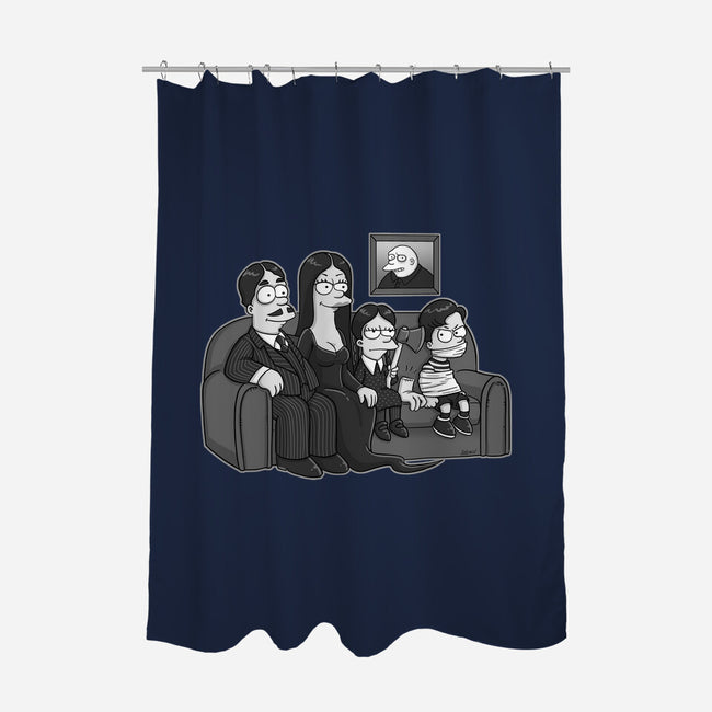 Gothic Family-none polyester shower curtain-Andriu