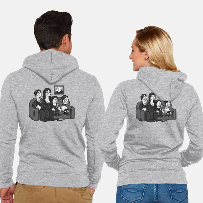 Gothic Family-unisex zip-up sweatshirt-Andriu