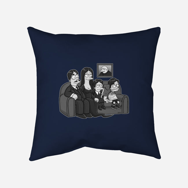 Gothic Family-none removable cover w insert throw pillow-Andriu