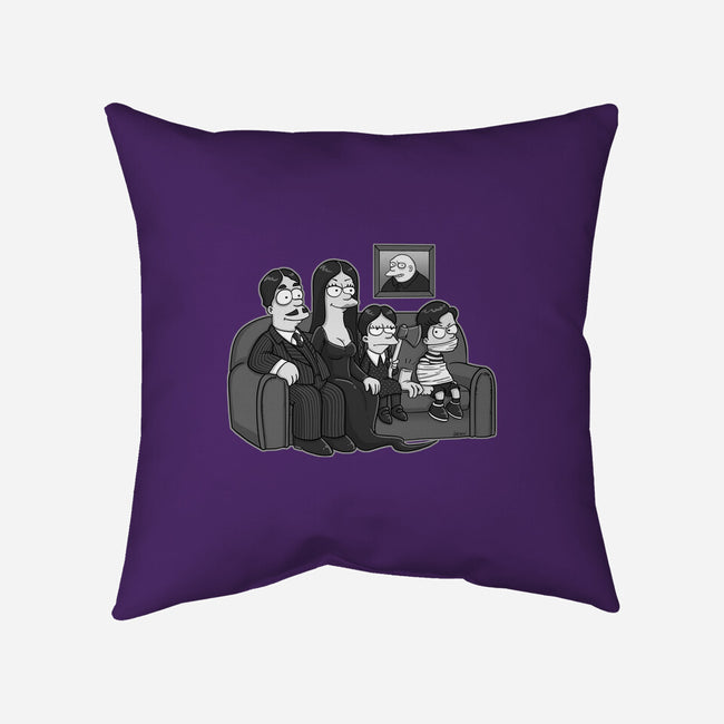 Gothic Family-none removable cover w insert throw pillow-Andriu