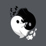 Ying Yang Ghosts-none removable cover w insert throw pillow-Vallina84