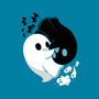 Ying Yang Ghosts-none removable cover w insert throw pillow-Vallina84