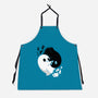 Ying Yang Ghosts-unisex kitchen apron-Vallina84