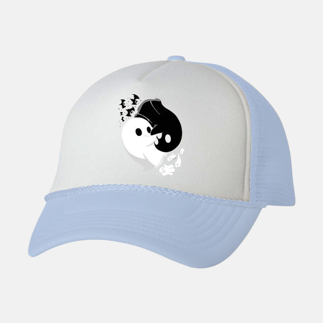Ying Yang Ghosts-unisex trucker hat-Vallina84