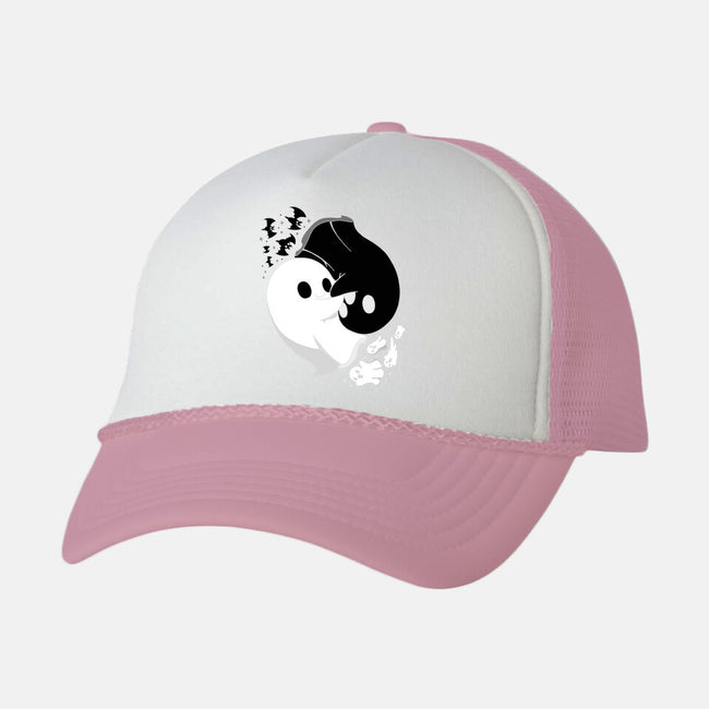 Ying Yang Ghosts-unisex trucker hat-Vallina84