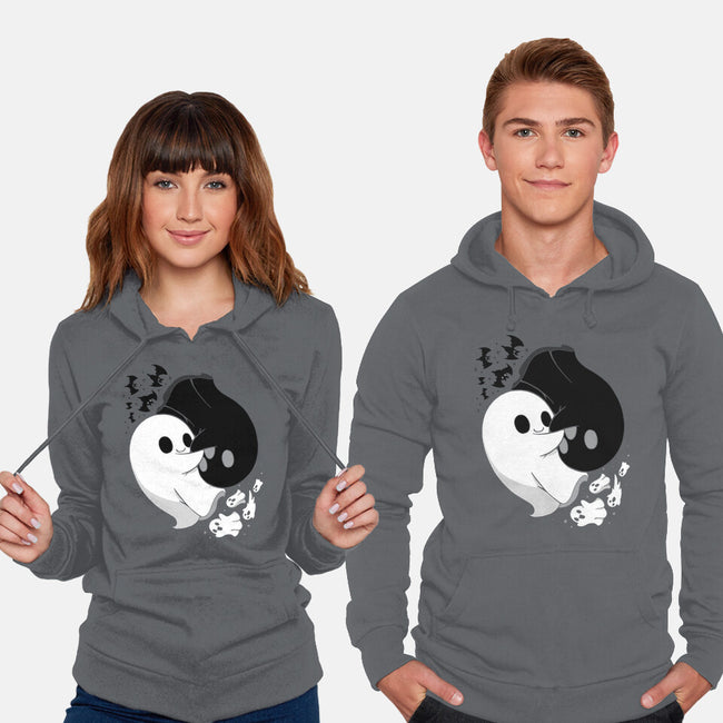Ying Yang Ghosts-unisex pullover sweatshirt-Vallina84