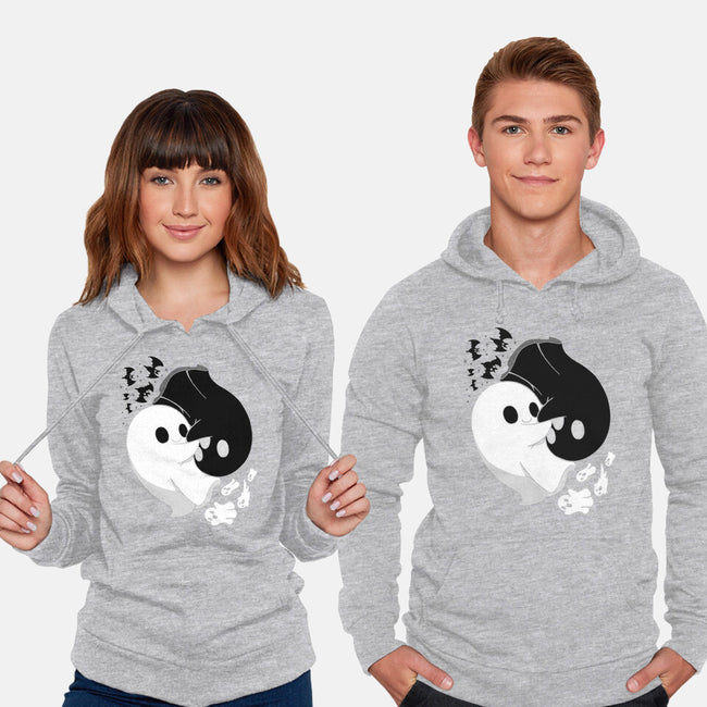 Ying Yang Ghosts-unisex pullover sweatshirt-Vallina84