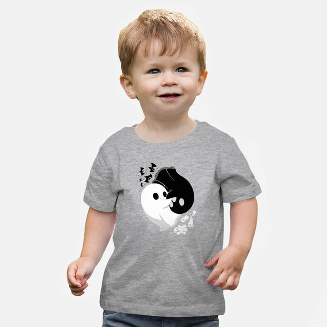 Ying Yang Ghosts-baby basic tee-Vallina84