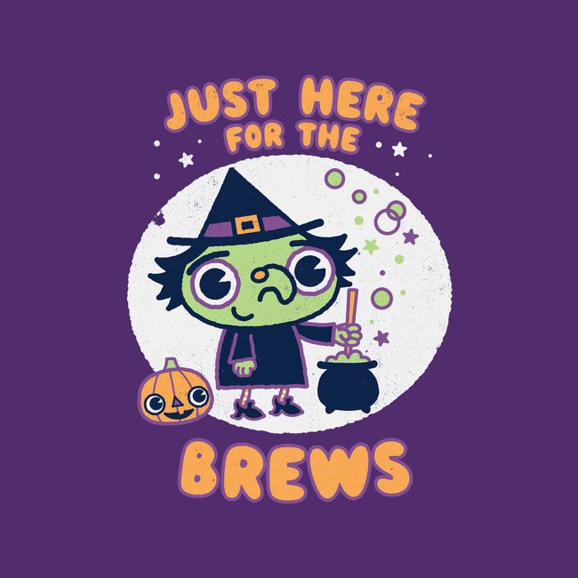 Here For The Brews-youth basic tee-Weird & Punderful