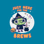 Here For The Brews-mens heavyweight tee-Weird & Punderful
