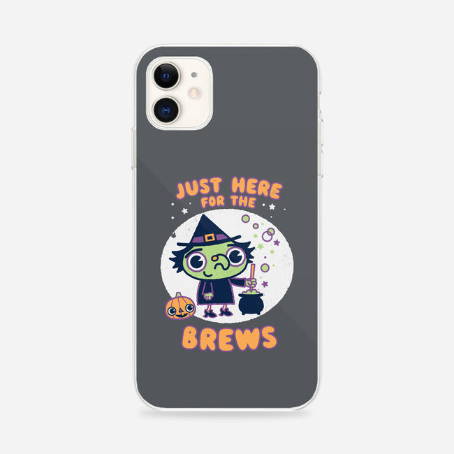 Here For The Brews-iphone snap phone case-Weird & Punderful