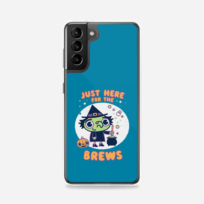 Here For The Brews-samsung snap phone case-Weird & Punderful