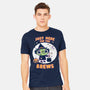 Here For The Brews-mens heavyweight tee-Weird & Punderful