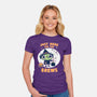 Here For The Brews-womens fitted tee-Weird & Punderful