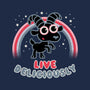 Live Deliciously Cute-mens heavyweight tee-Weird & Punderful