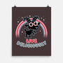 Live Deliciously Cute-none matte poster-Weird & Punderful