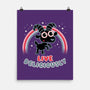 Live Deliciously Cute-none matte poster-Weird & Punderful