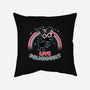 Live Deliciously Cute-none removable cover w insert throw pillow-Weird & Punderful