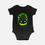 Spooky Pumpkin Cats-baby basic onesie-erion_designs