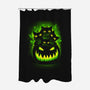 Spooky Pumpkin Cats-none polyester shower curtain-erion_designs