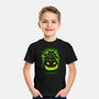 Spooky Pumpkin Cats-youth basic tee-erion_designs