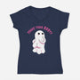 Shake Your BOOty-womens v-neck tee-FunkVampire