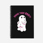 Shake Your BOOty-none dot grid notebook-FunkVampire