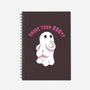 Shake Your BOOty-none dot grid notebook-FunkVampire
