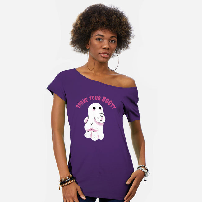 Shake Your BOOty-womens off shoulder tee-FunkVampire