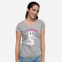 Shake Your BOOty-womens v-neck tee-FunkVampire