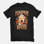 Ghostly Pumpkin Spice-mens heavyweight tee-Snouleaf