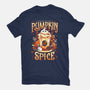 Ghostly Pumpkin Spice-youth basic tee-Snouleaf
