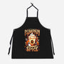 Ghostly Pumpkin Spice-unisex kitchen apron-Snouleaf