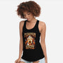 Ghostly Pumpkin Spice-womens racerback tank-Snouleaf