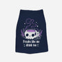 Freaks Drink Tea-dog basic pet tank-xMorfina