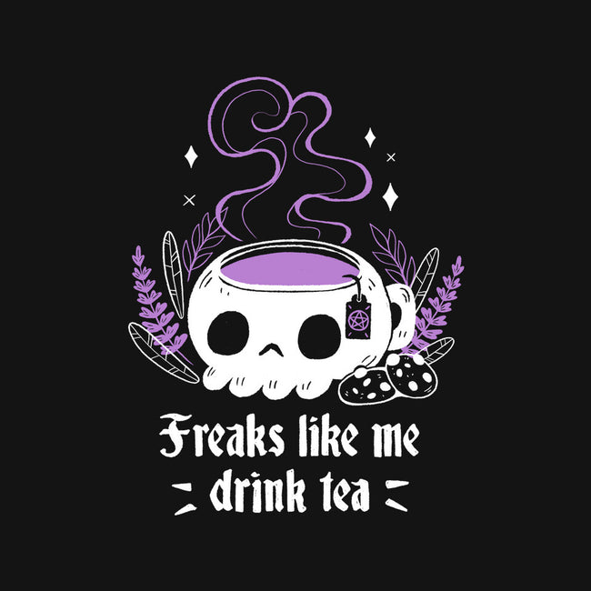 Freaks Drink Tea-none stretched canvas-xMorfina