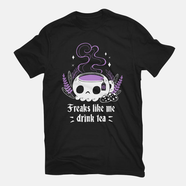 Freaks Drink Tea-womens basic tee-xMorfina